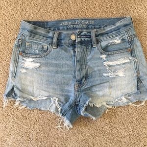 AE cut off shorts